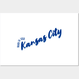 Kansas City in 1850 Posters and Art